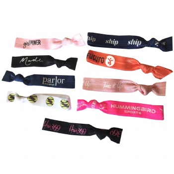Ribbon Hair Ties Elastic Knot Hair Band