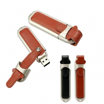 16GB Leather USB Flash Drive