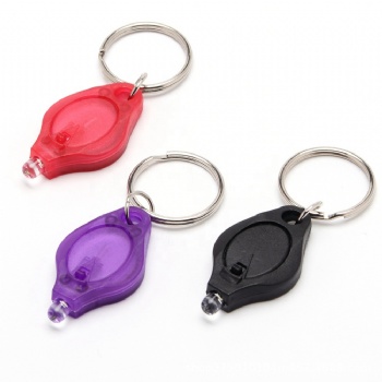 UV Mini LED Flashlight Keychain