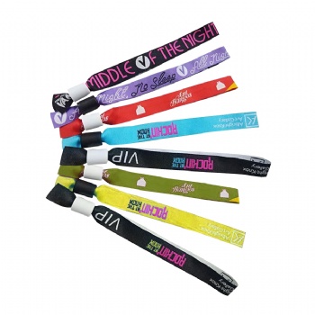 Custom Woven Wristbands