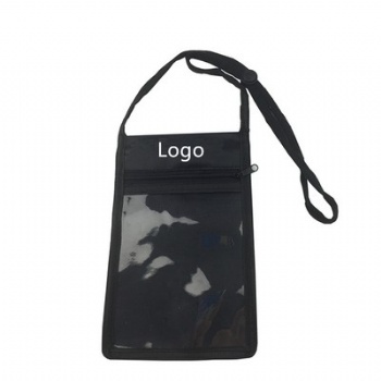 Neck Wallet with Pocket and Adjustable Cord