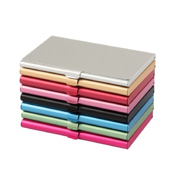 Aluminum Alloy Business Card Holder Case