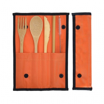 Natural Bamboo Flatware Set