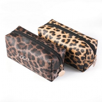 Leopard Print Cosmetic Bag