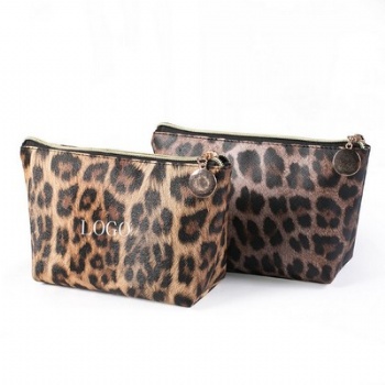 Leopard Print Cosmetic Bag