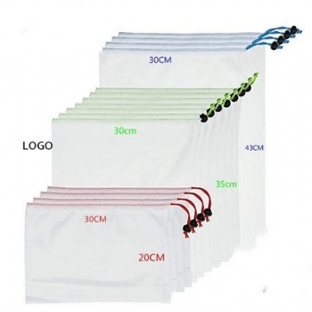 15 PC Reusable Mesh Produce Bags