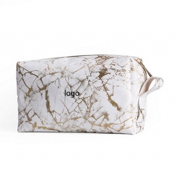 Marble Makeup Bag Organizer