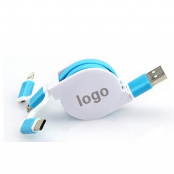 3 in 1 Retractable USB Charging Cable