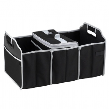 Collapsible Car Trunk Storage Organizer w/ Cooler