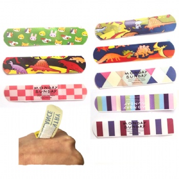 Printed Adhesive Bandage For Wound Care