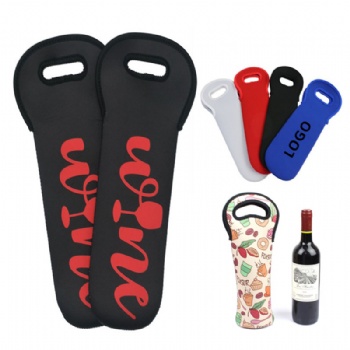 Single Wine Carrier Tote Bag