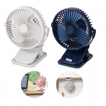 Battery Operated Clip On Mini Desk Fan