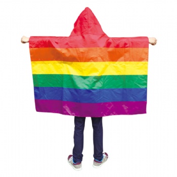 Hooded Spirit Body Flag Body Cape