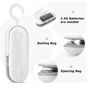 2 in 1 Heat Seal and Cutter Mini Food Sealer