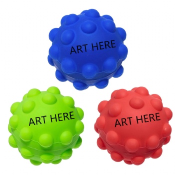 Stress-Reducing Sensory Push Pop Ball