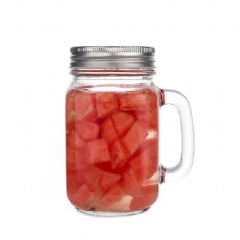 Mason Jars With Handle And Lids 16OZ