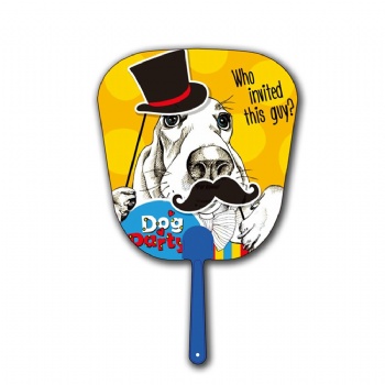 Plastic Advertising Fan Item