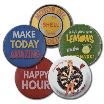 12inch Round Aluminum Tin Sign