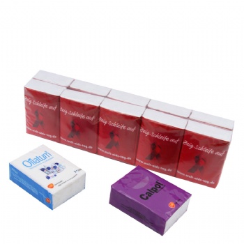 Resealable Custom Mini Tissue Pack