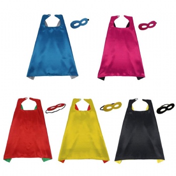Superhero cape with Eye Mask Children