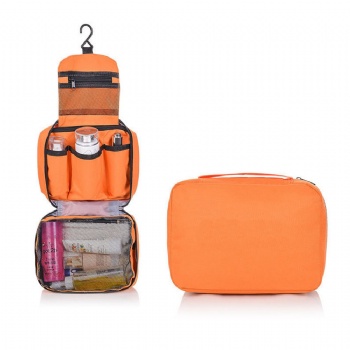 Travel Toiletry Bag with Hanging Hook