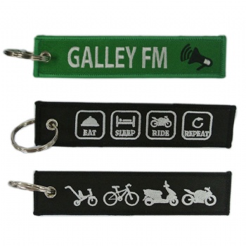 Embroidered Key Tags