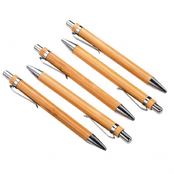 Retro Bamboo Ballpoint Pen