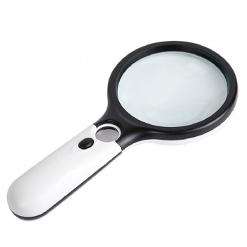 3X 45x LED Handheld Magnifier