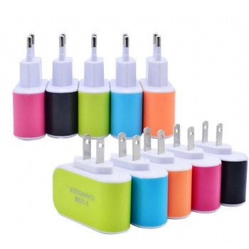 Universal 3ports USB Wall Charger